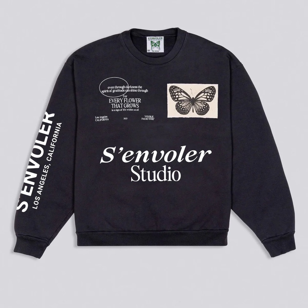 S’envoler Studio Gratitude Sweatshirt EUC